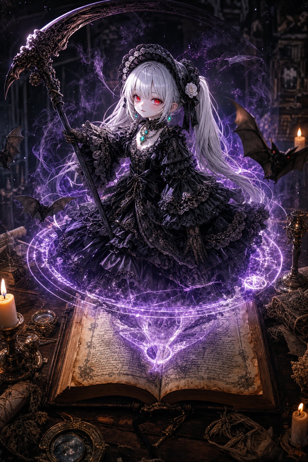 黒薔薇のヴァンパイアちゃんを召喚 | の人気AIイラスト・グラビア