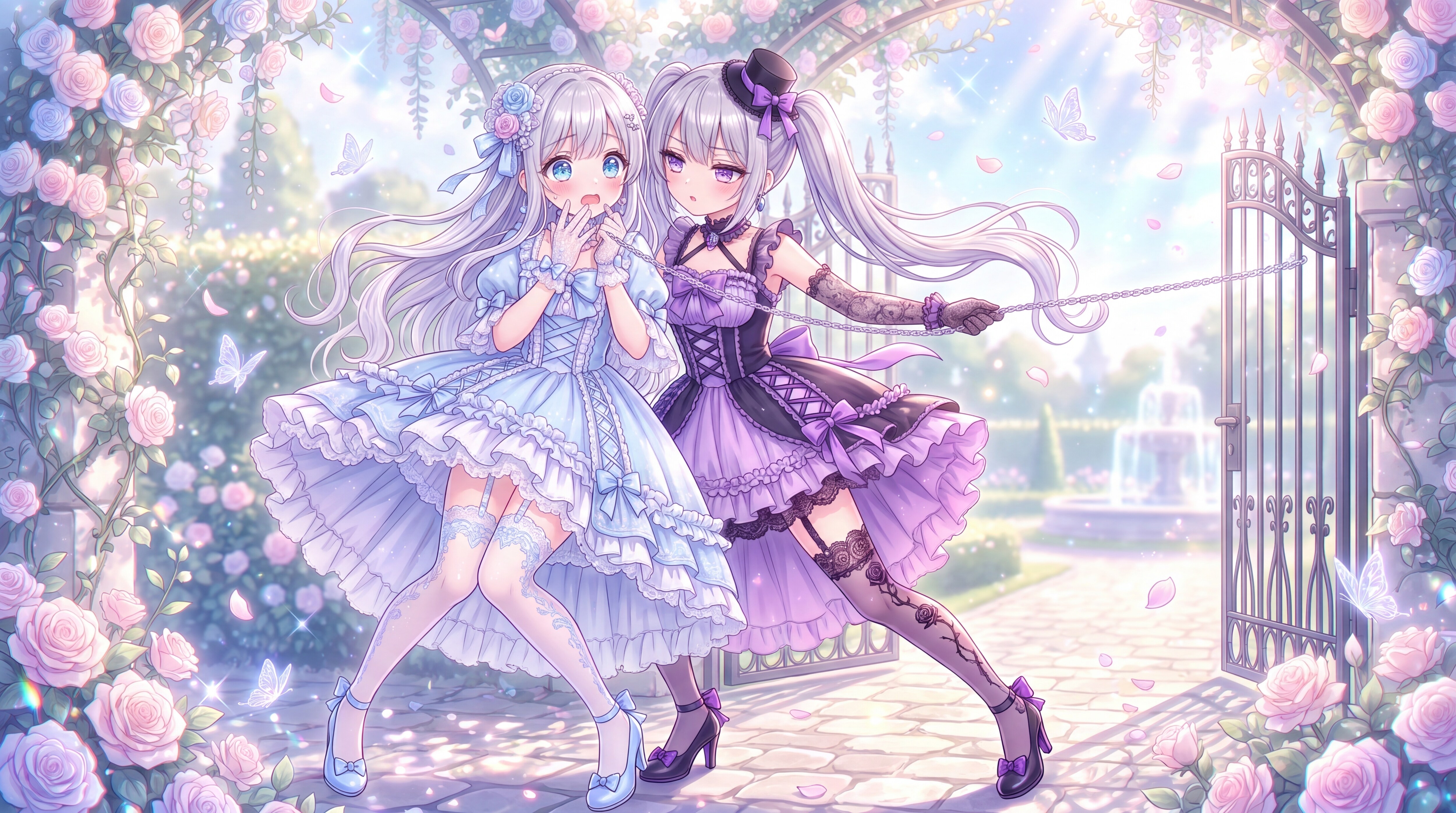 薔薇鎖縁の双姫