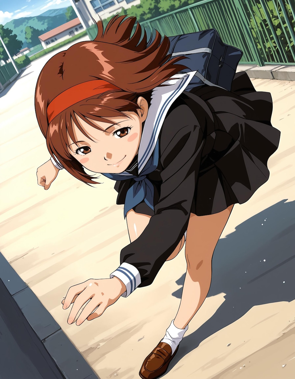 【スーパーリアル麻雀PⅥ】香山タマミ：学校生活【軽量版】