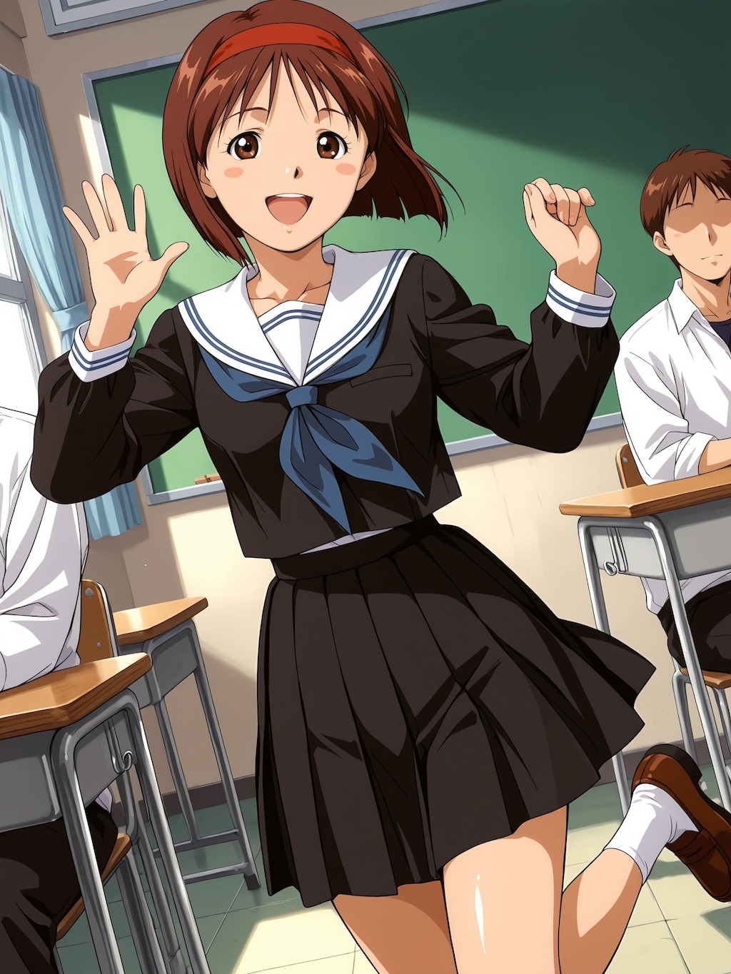 【スーパーリアル麻雀PⅥ】香山タマミ：学校生活【軽量版】