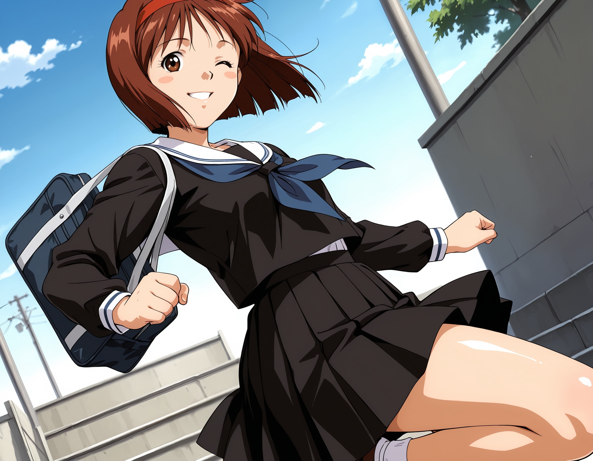 【スーパーリアル麻雀PⅥ】香山タマミ：学校生活【軽量版】 | の人気AIイラスト・グラビア