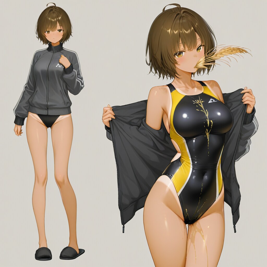【番外編】小麦色の少女と競泳水着