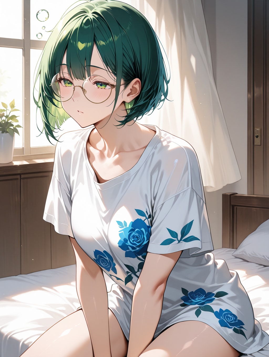 寝ぼけ顔からのモーニングルーティン