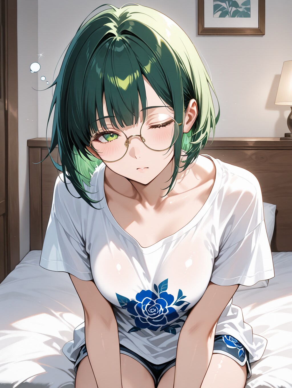 寝ぼけ顔からのモーニングルーティン