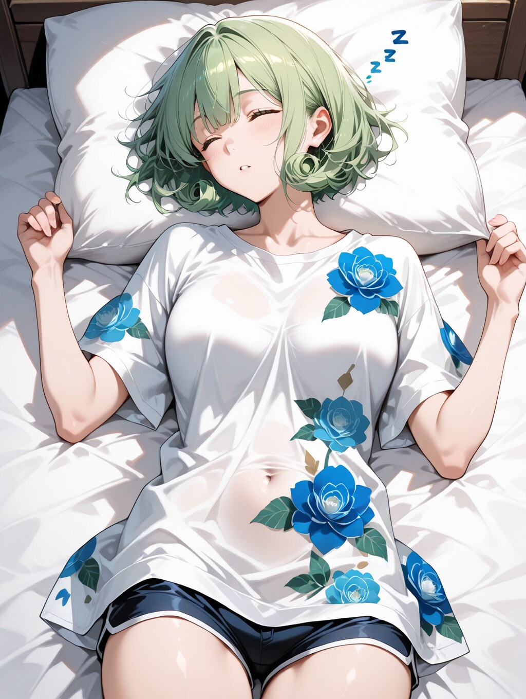 寝ぼけ顔からのモーニングルーティン
