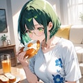 寝ぼけ顔からのモーニングルーティン 10枚目
