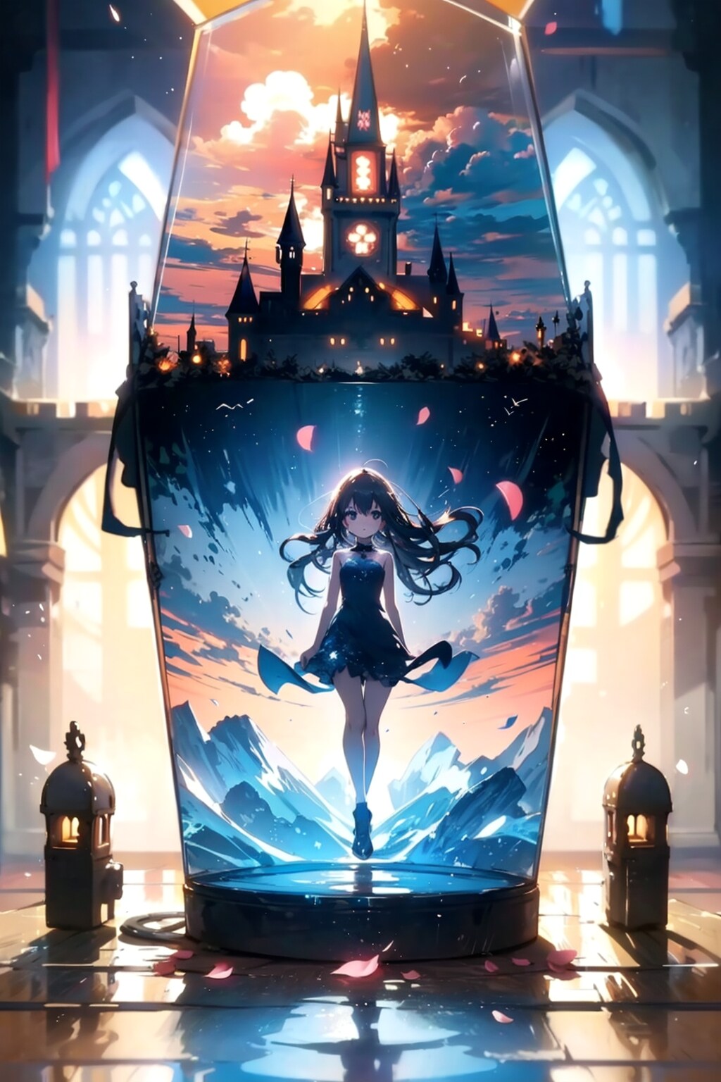 天空城と水晶の少女