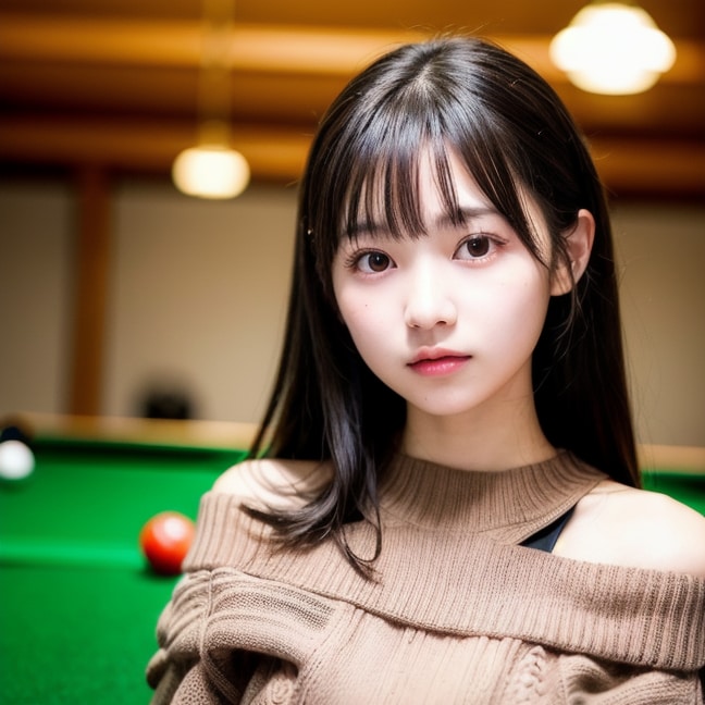ビリヤード大好きっ娘ちゃん