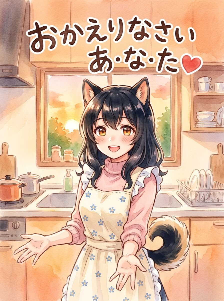 おかえりなさい あ・な・た❤️ | の人気AIイラスト・グラビア
