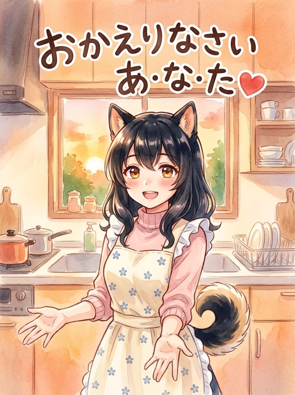 おかえりなさい あ・な・た❤️