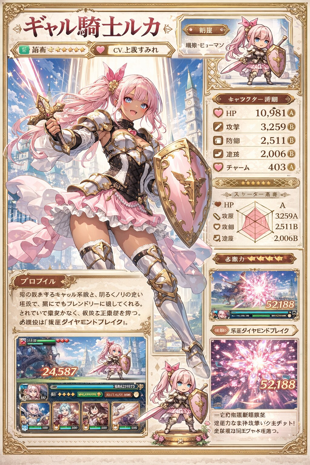 ギャル騎士ルカちゃん