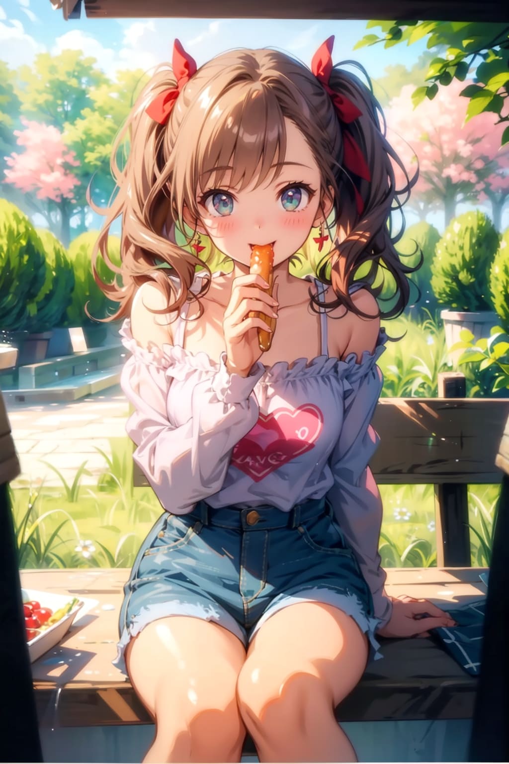 お昼前につまみ食い