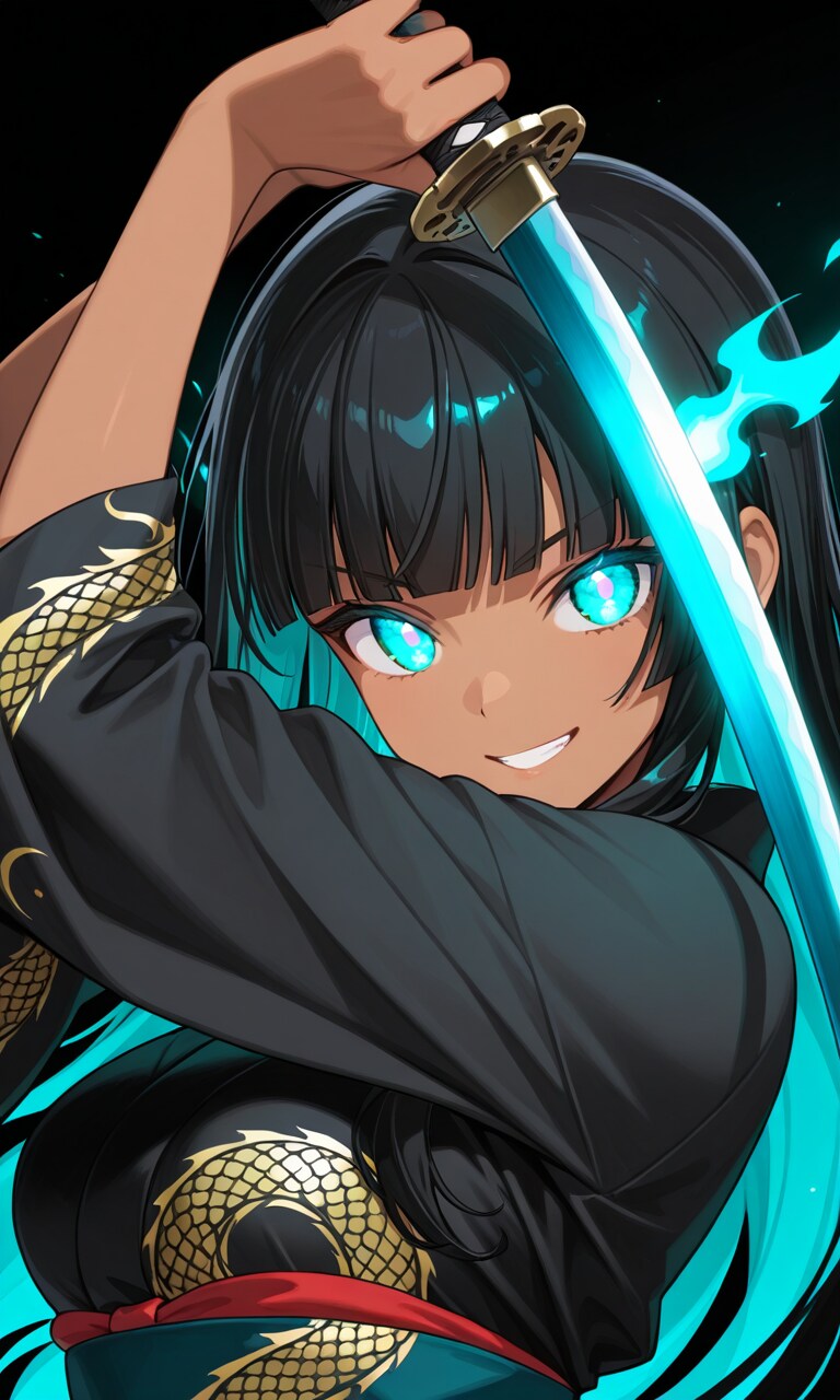 【うちの子】ひかりちゃん、あんたら覚悟しぃや！ | の人気AIイラスト・グラビア