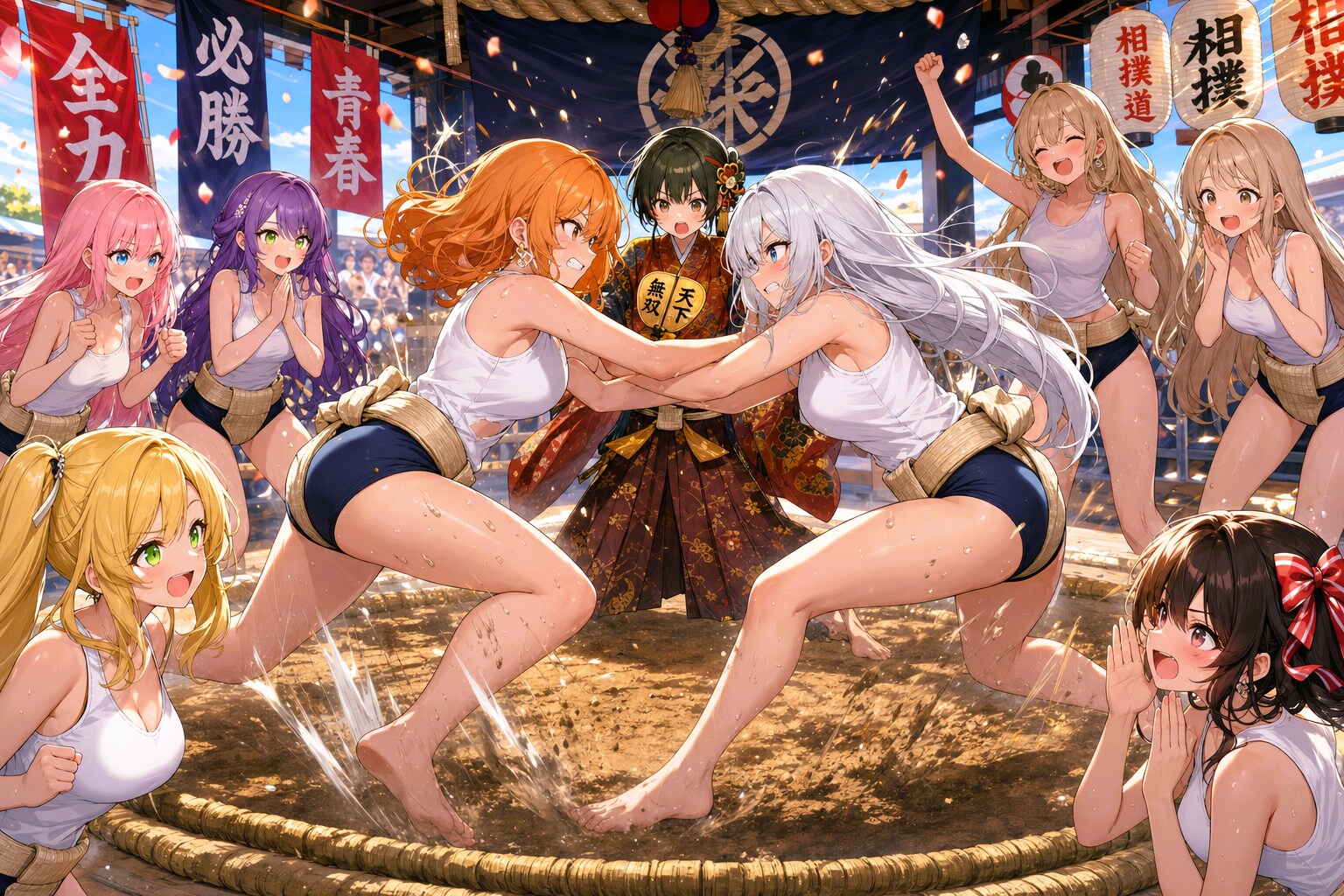 相撲大会（ちちぷいガールズ）