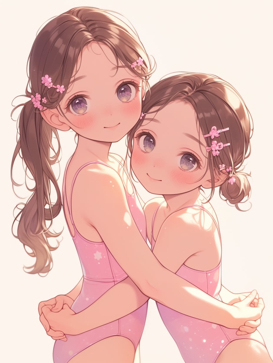 レオタード少女02 | の人気AIイラスト・グラビア