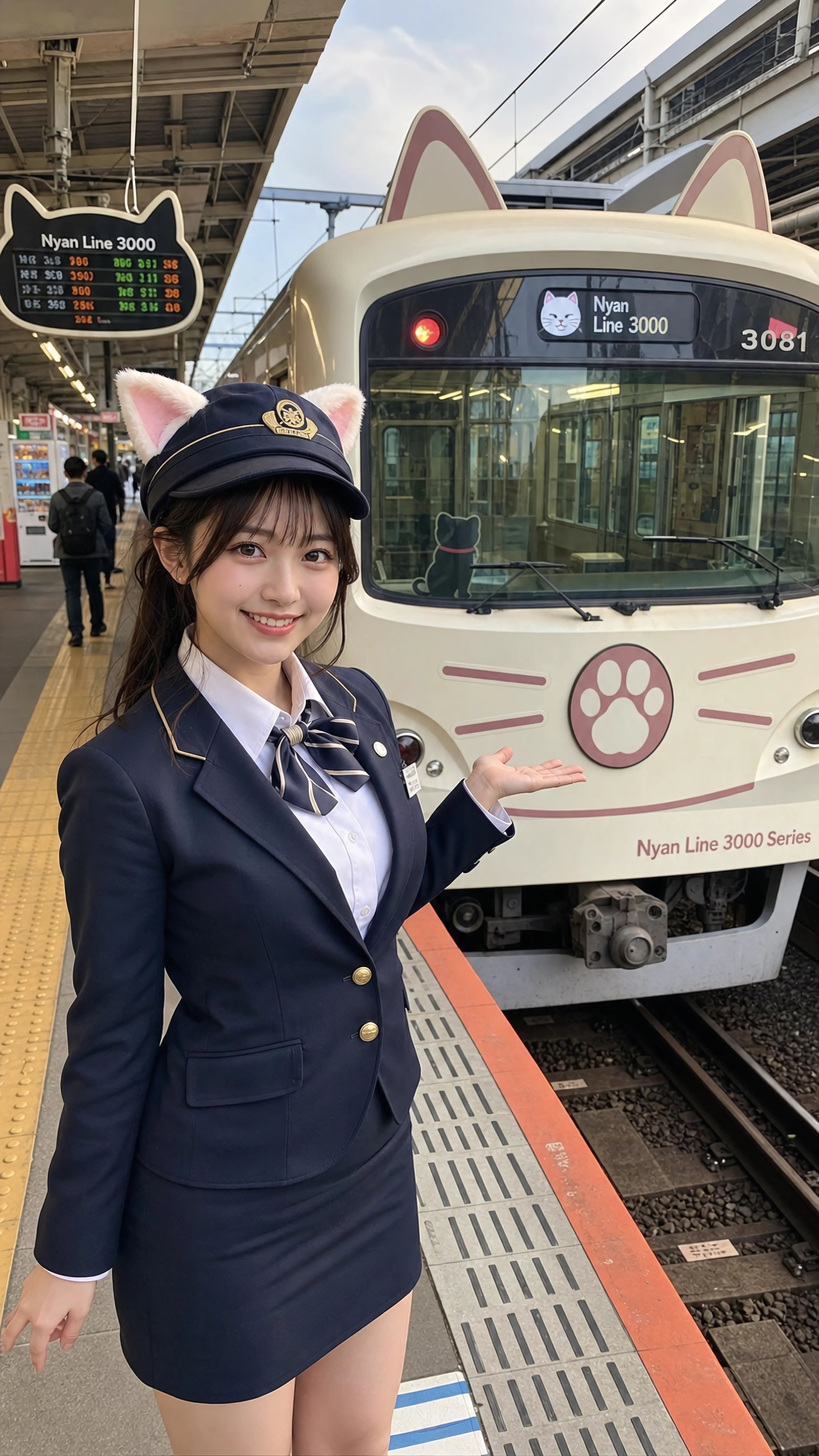 The Conductor of Nyan Line 3000