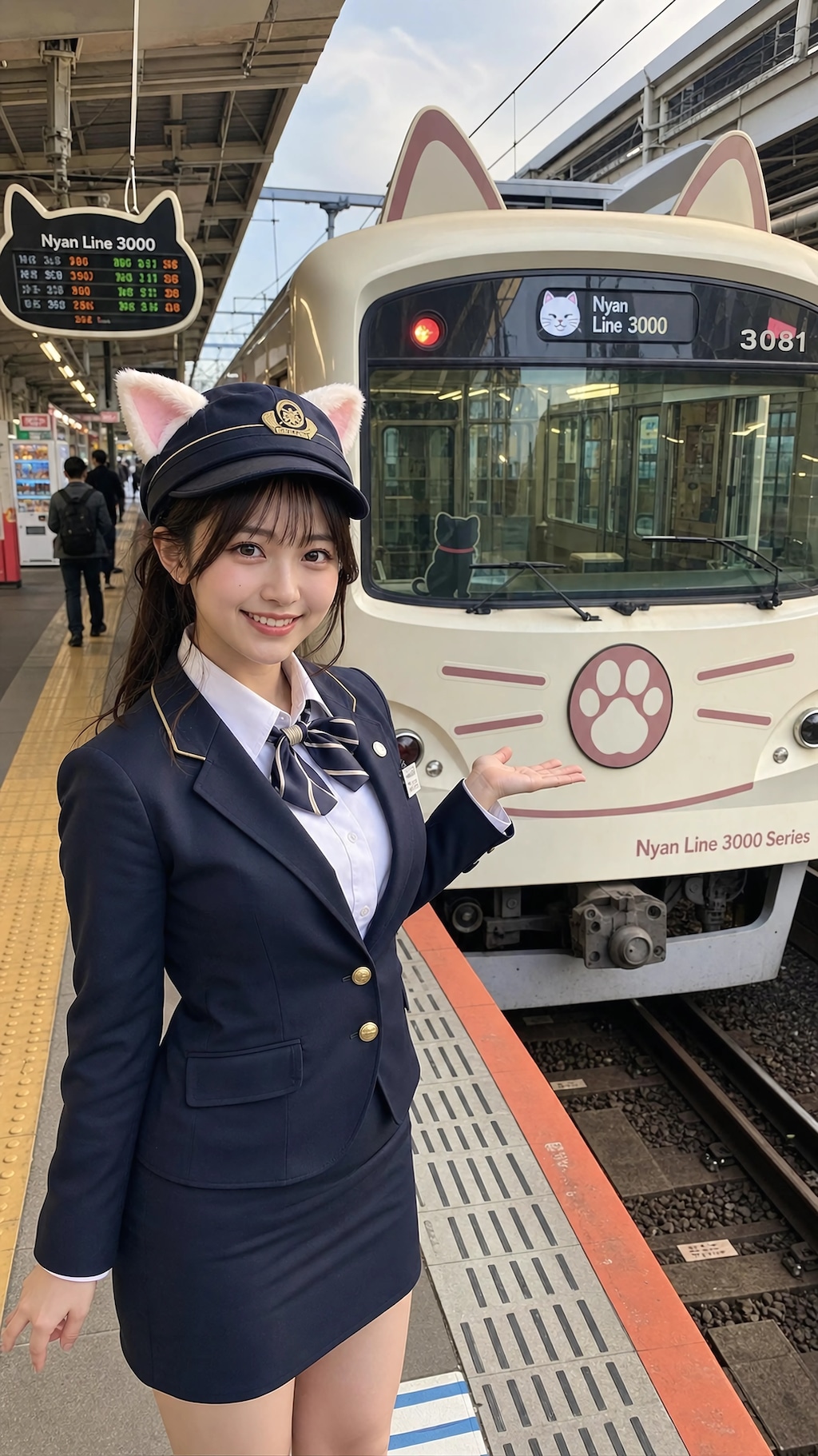 The Conductor of Nyan Line 3000