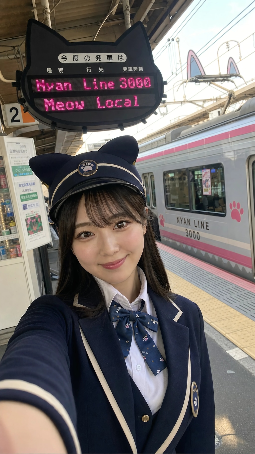 The Conductor of Nyan Line 3000