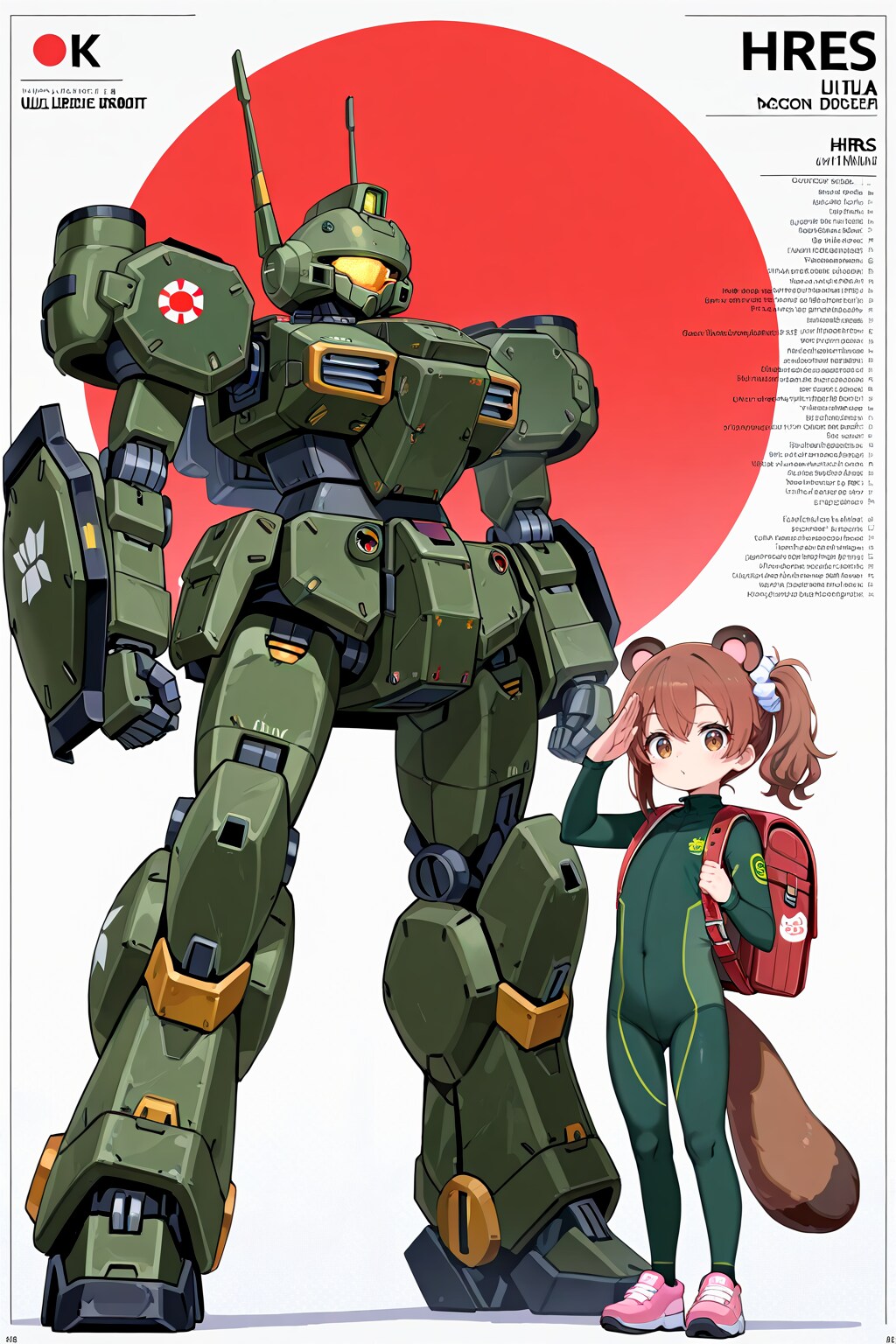 スーパーケモミミ自衛隊ロボット大戦