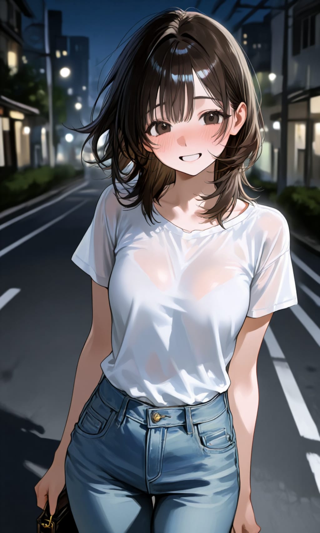 夜中にほっつき歩く子