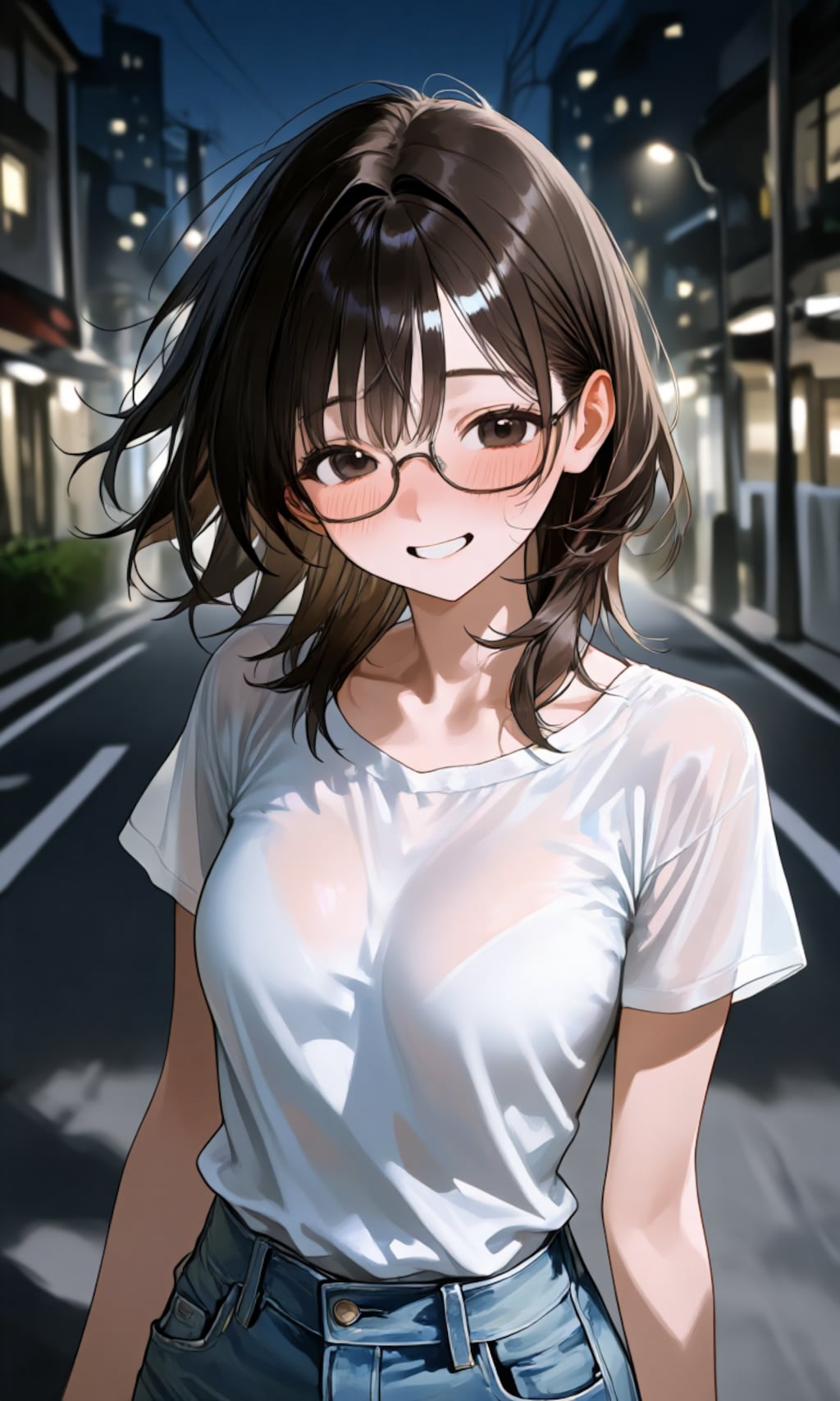 夜中にほっつき歩く子