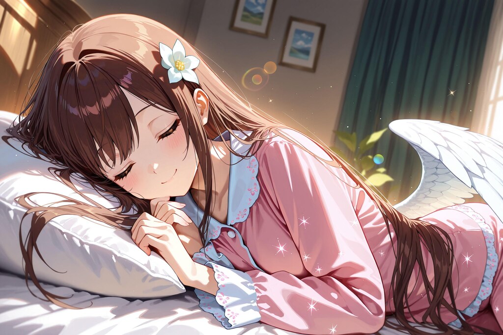 天使さん休憩中