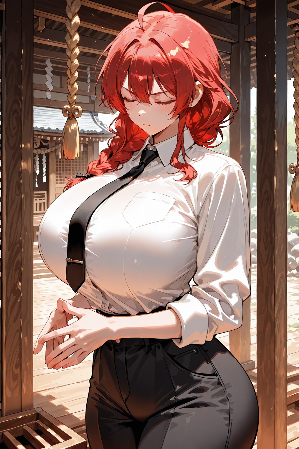 マ○マさんコスな胡蝶ちゃん