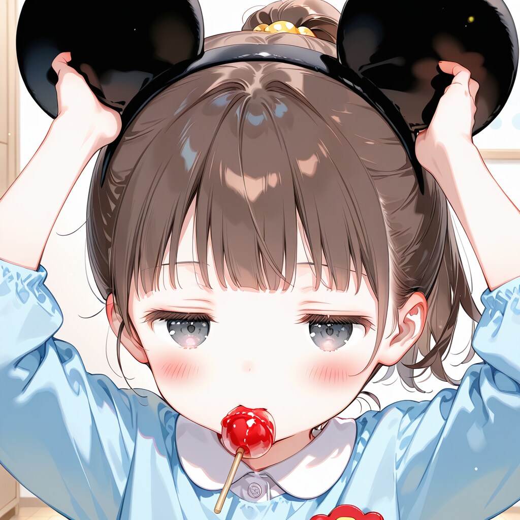装着して圧をかけてくる、末っ子ちゃん。 | の人気AIイラスト・グラビア