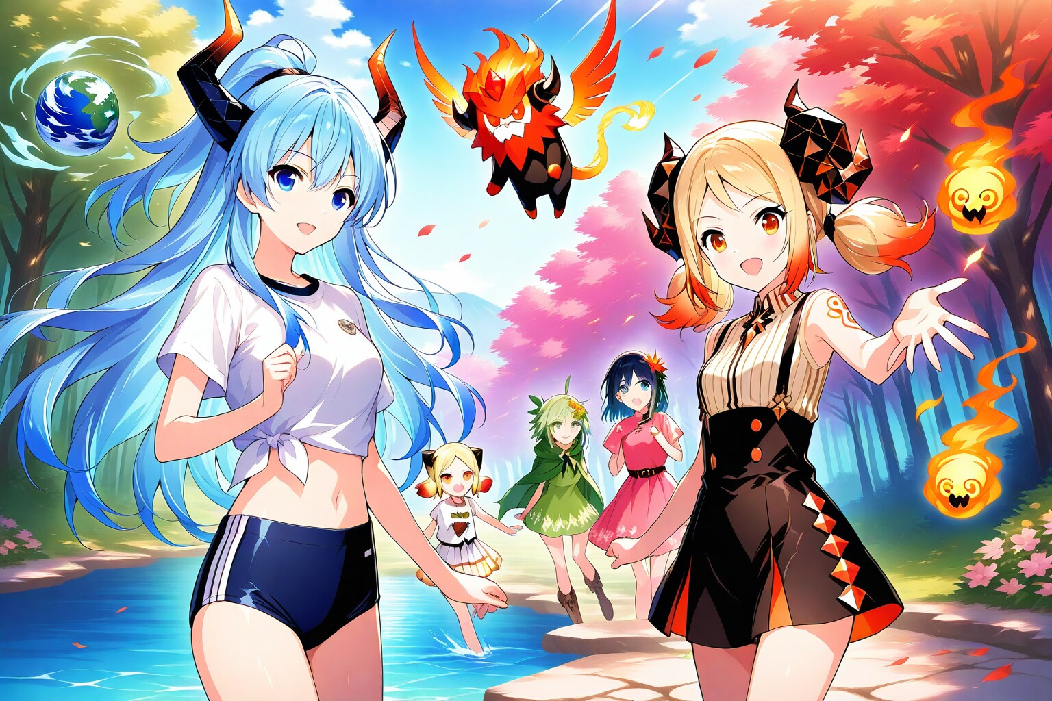 4大精霊・・・