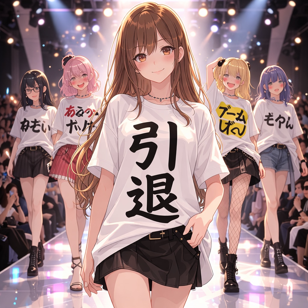 文字Tランウェイ