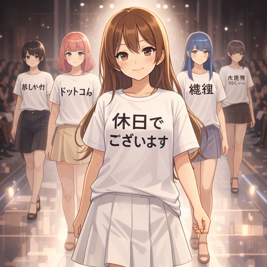 文字Tランウェイ