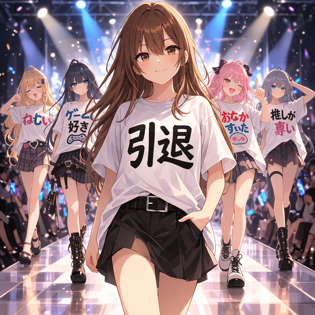 文字Tランウェイ