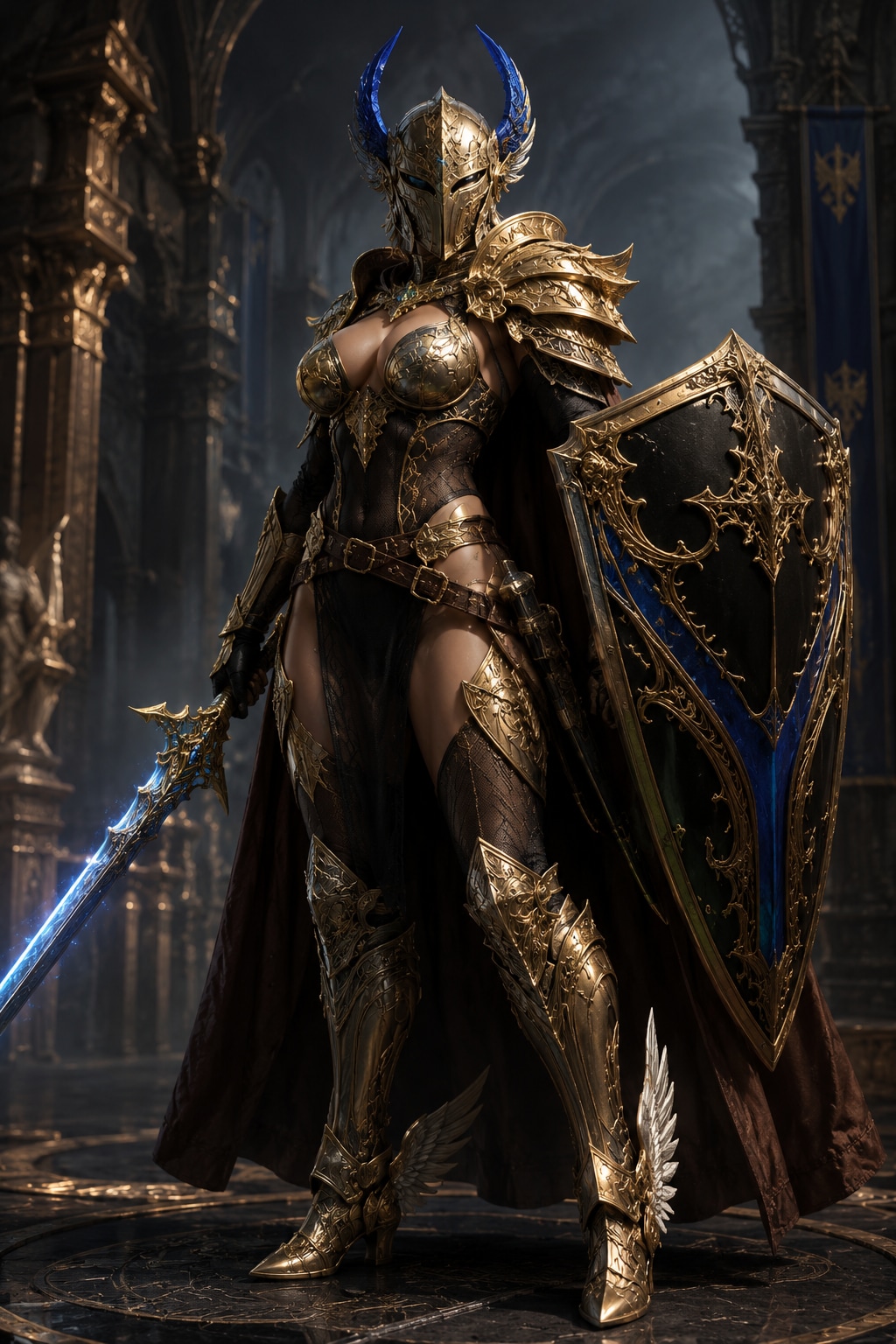 Gold knight