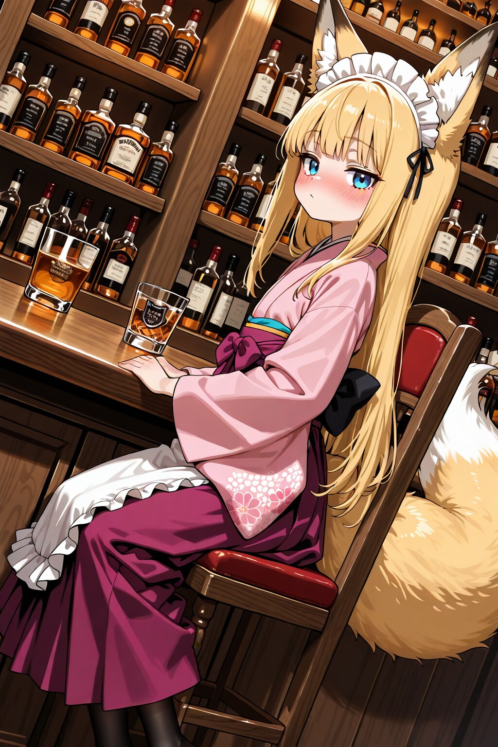 ウィスキーで乾杯 | の人気AIイラスト・グラビア