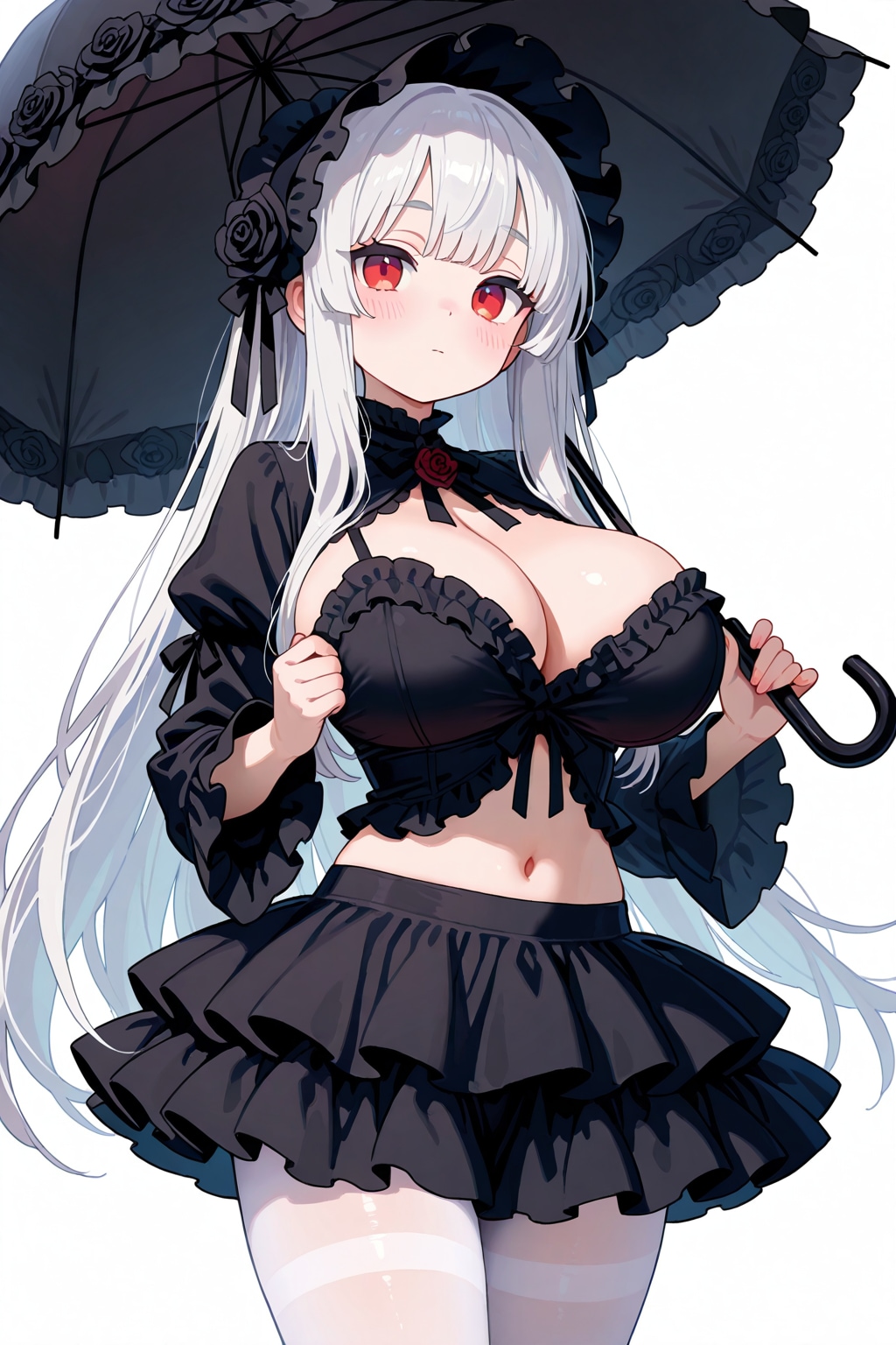 巨乳ゴスロリ