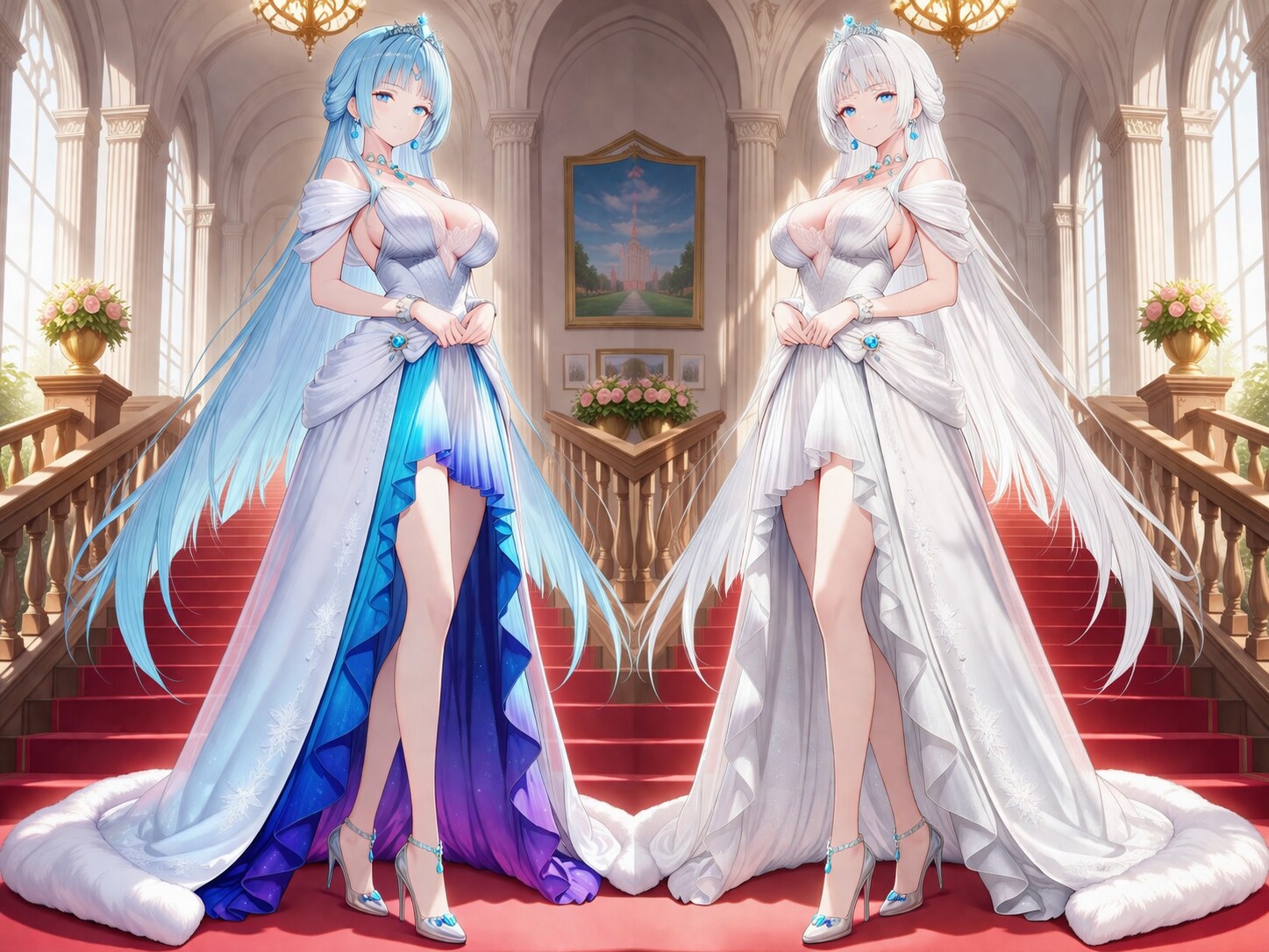 「白蒼双姫 ― 対なる静謐」