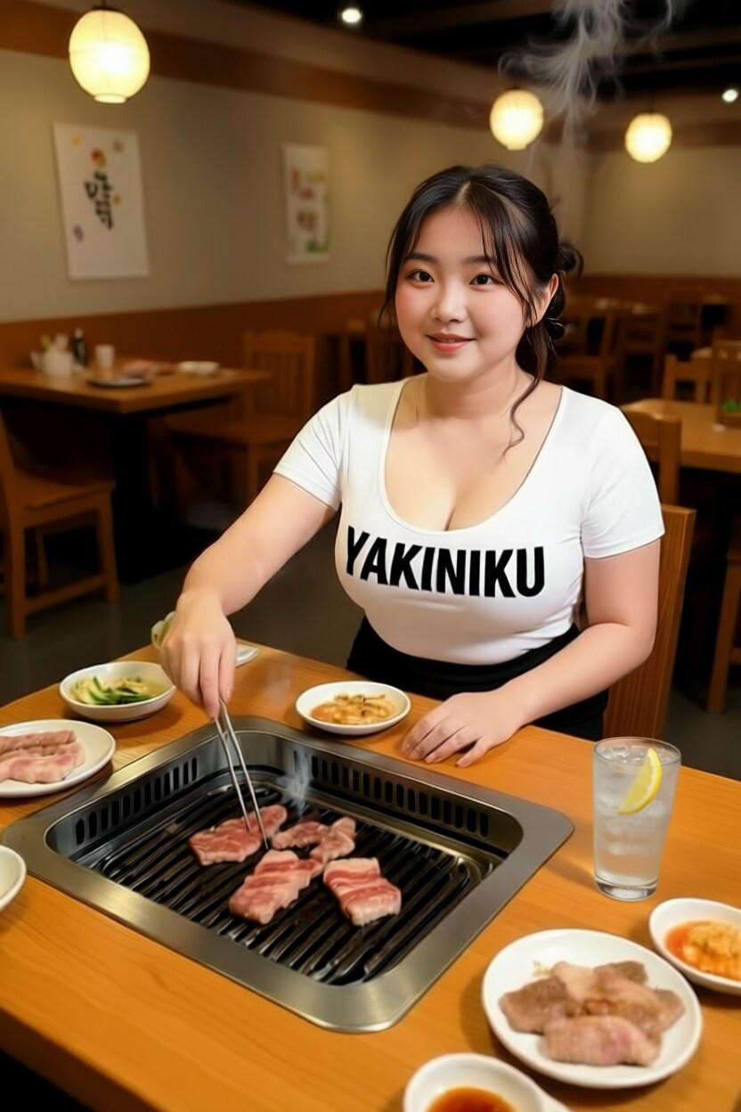 焼肉😋 | の人気AIイラスト・グラビア