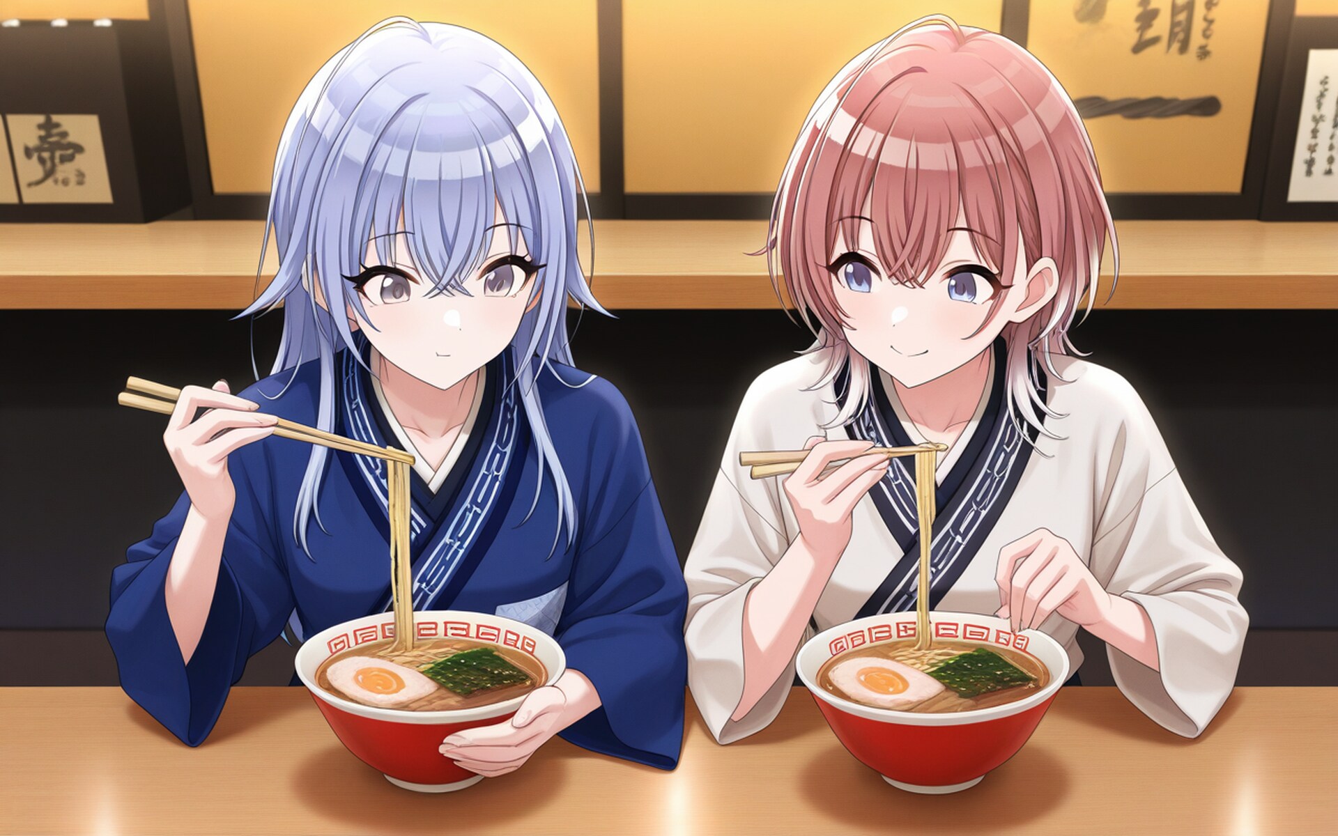 【だぶるは】昨日の「はるちゃん食堂」 | の人気AIイラスト・グラビア