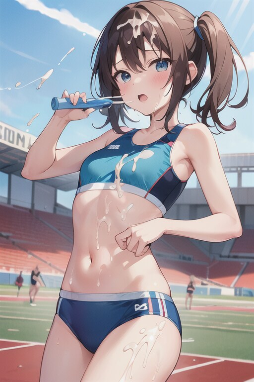 競技場で時間を止めてみた