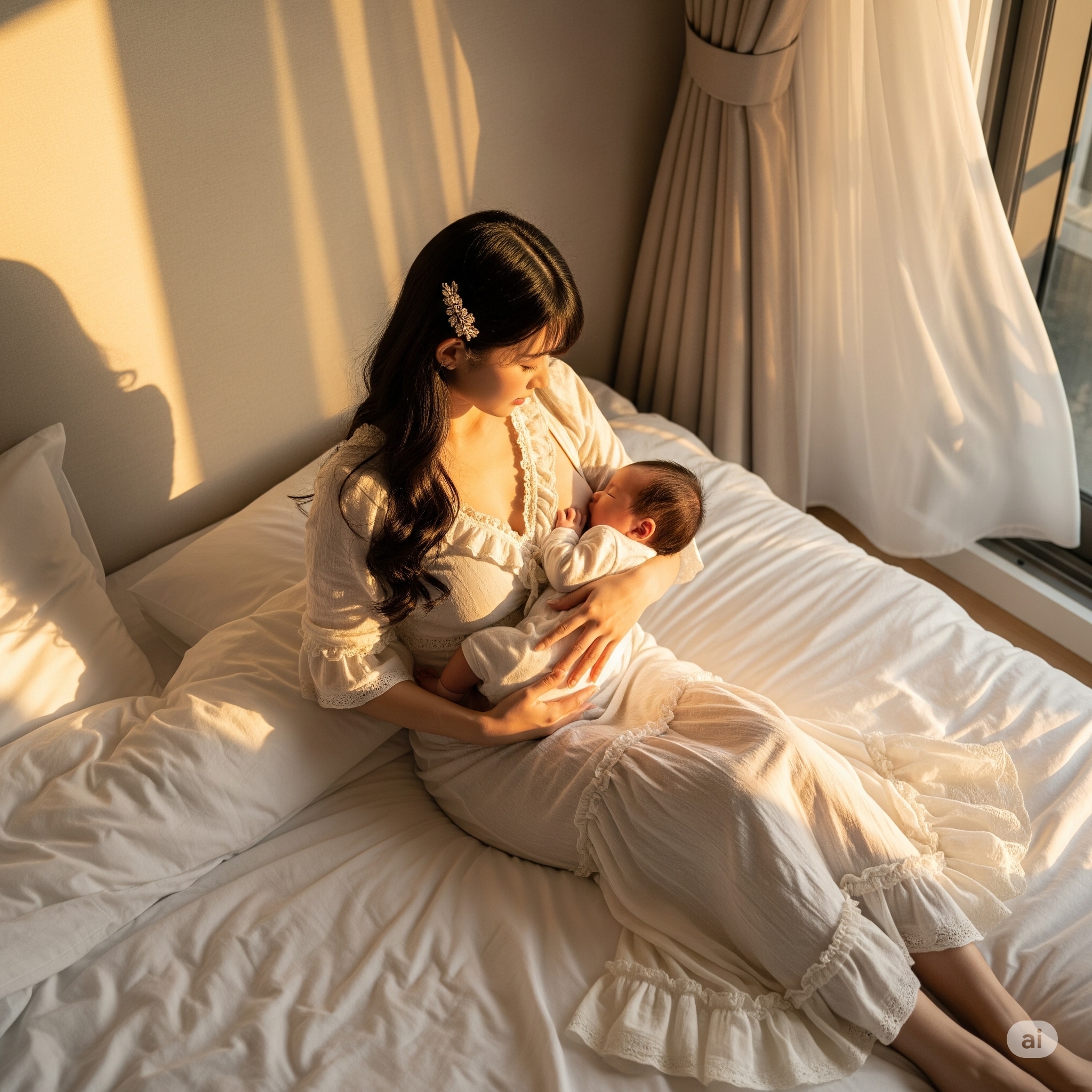 授乳も自慰もイキ顔も、普段の顔も全て知っている