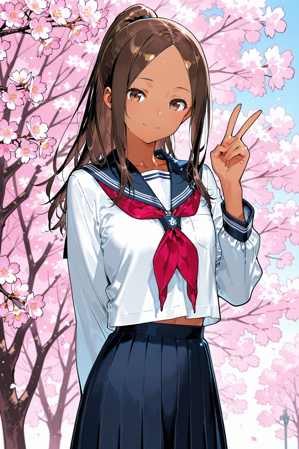 ちちぷい学園入学式 | の人気AIイラスト・グラビア