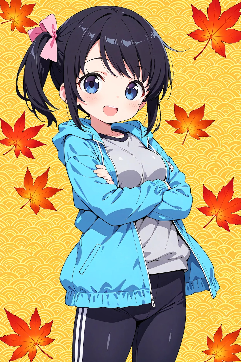 さやかちゃんの秋コーデ