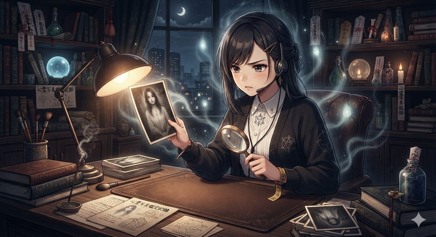 心霊写真鑑定人、 | の人気AIイラスト・グラビア