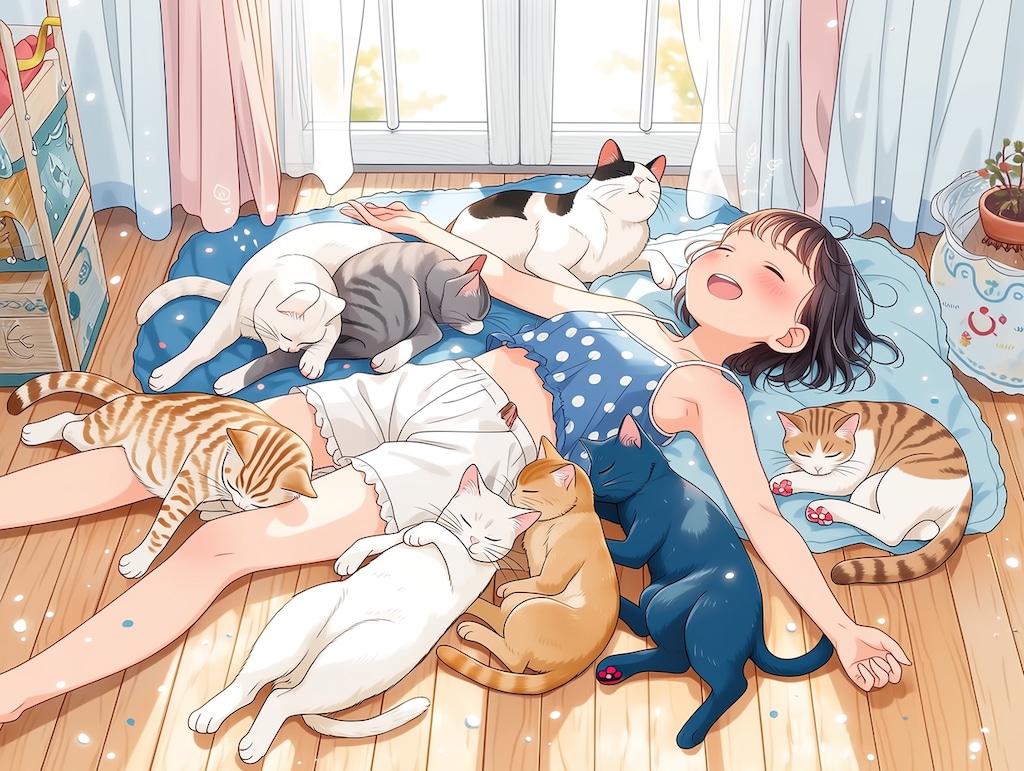 すやすや密度、高めです。