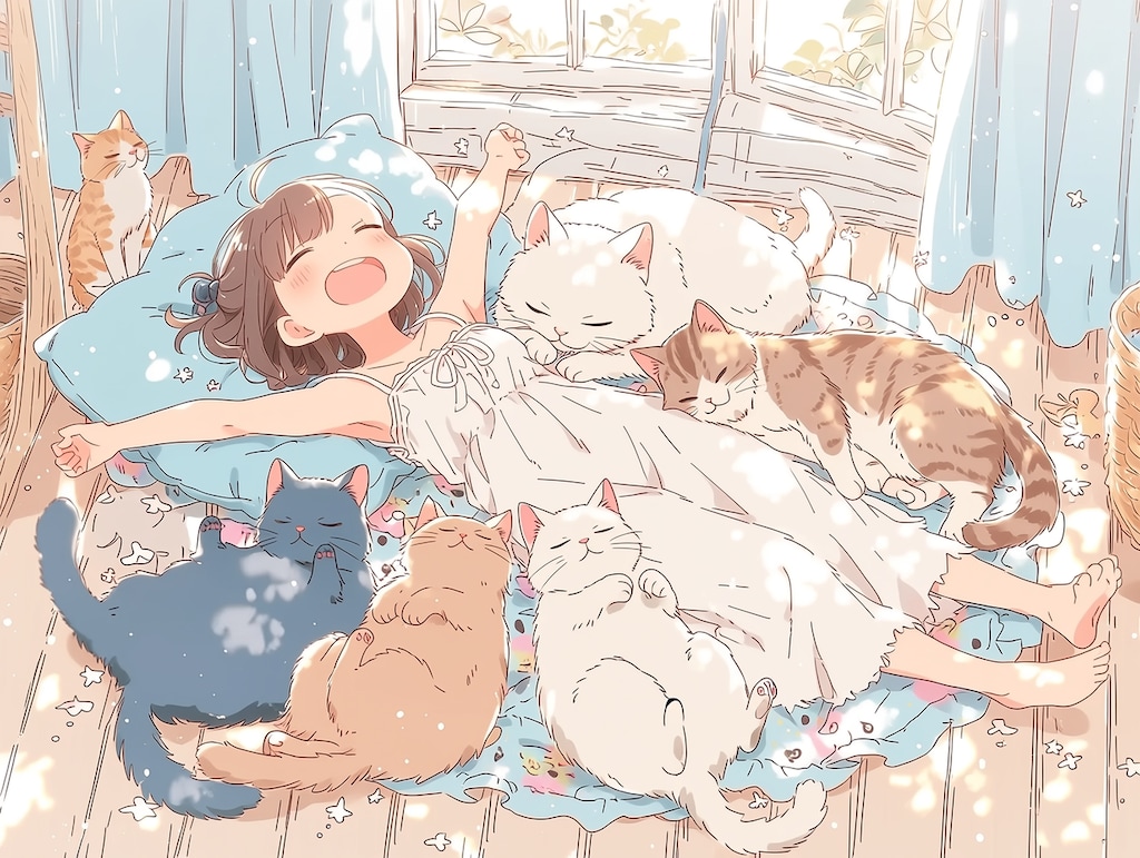すやすや密度、高めです。