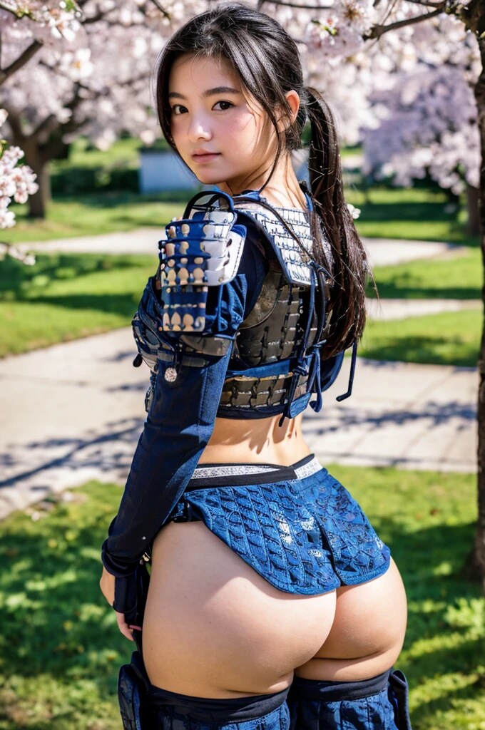 侍は後ろに隙がある
