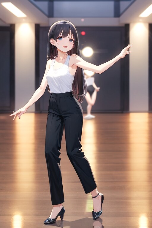 かっこかわいいダンサー白鳥英美梨の私生活　ダンスの練習