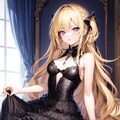 ドレスを着た少女 #9 (ゴスロリ) 2枚目