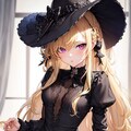 ドレスを着た少女 #9 (ゴスロリ) 3枚目