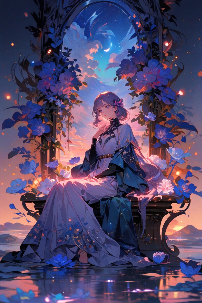 夢追うベンチ | の人気AIイラスト・グラビア